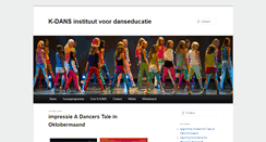 Desktop Screenshot of k-dans.nl